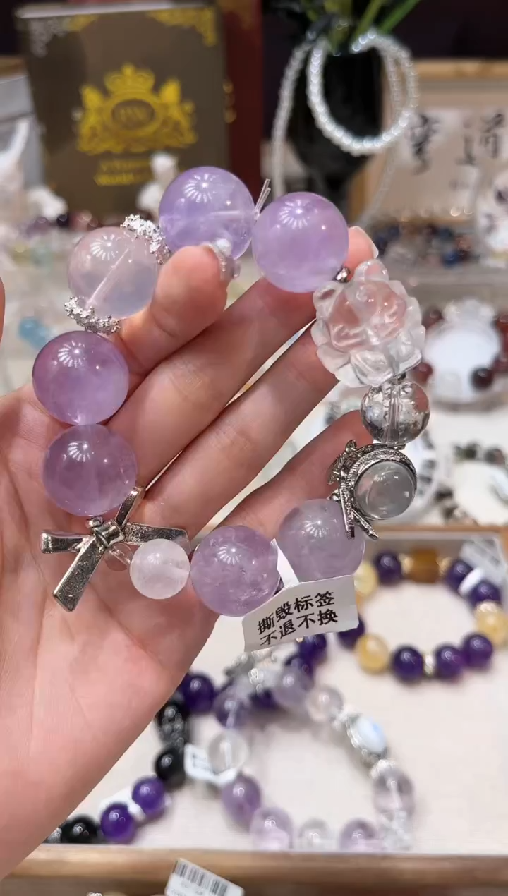 【闪购商品】水晶手链未镶嵌多样性发货发其一颜色微差【拍两单】