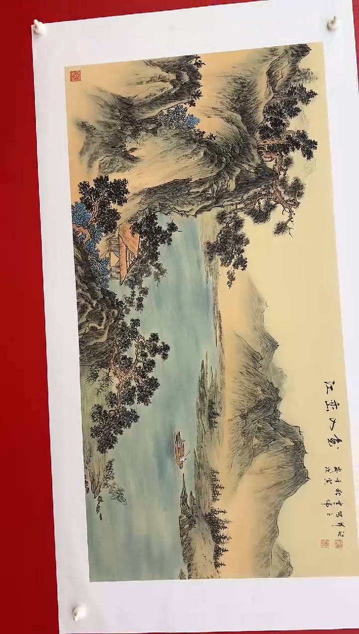 国画张建伟老师国画作品