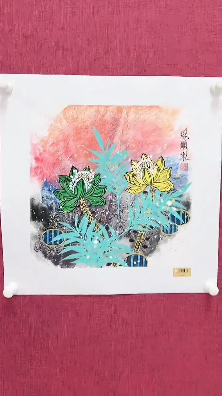 【闪购商品】绘画杨风顺绘画1平尺花鸟