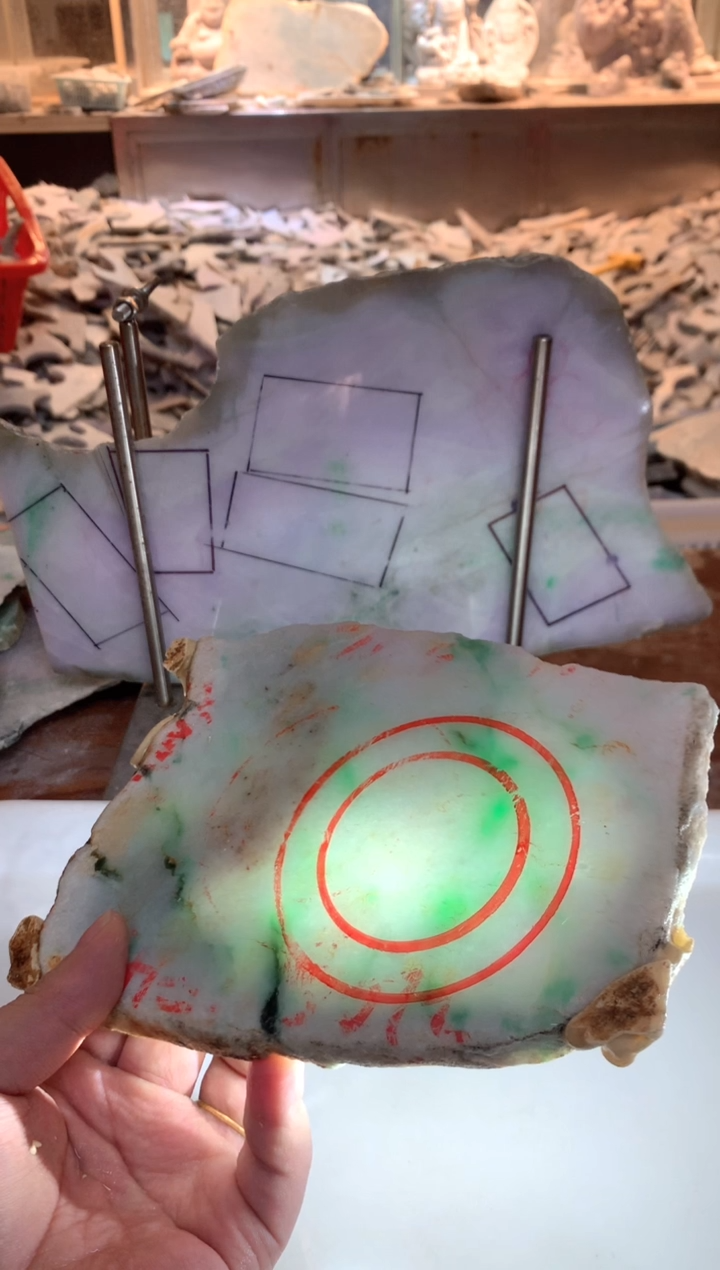 未镶嵌挂件翡翠阿***常0朱0翡翠珠宝614