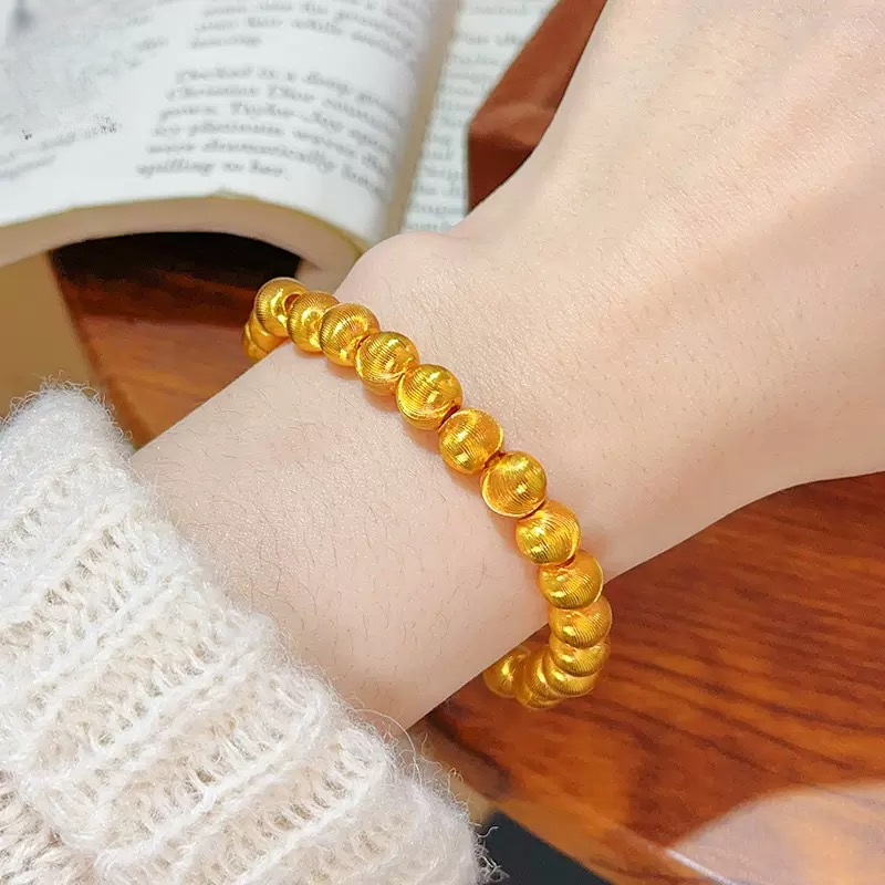 手链 大猫眼手链卡8拉丝工艺8毫米猫眼珠手链手串