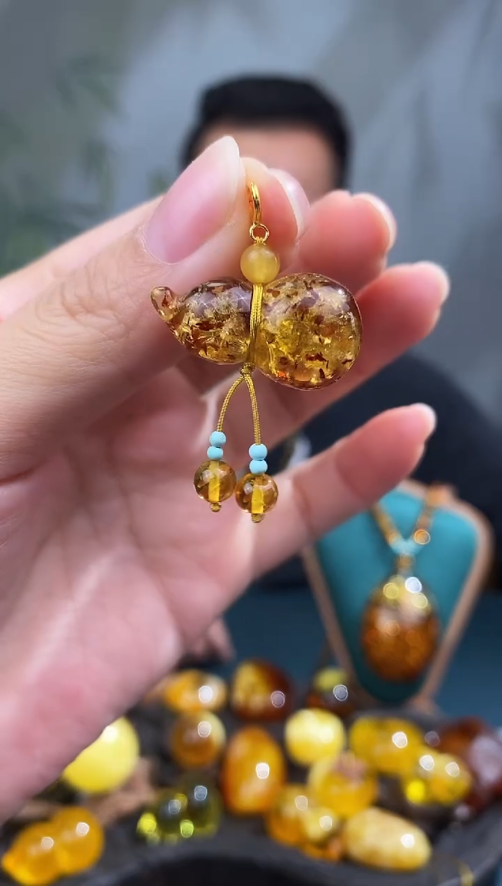 裸石琥珀未镶嵌 全国 包邮