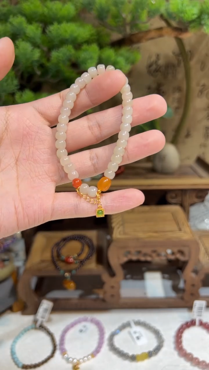 未镶嵌手链和田玉手饰@@