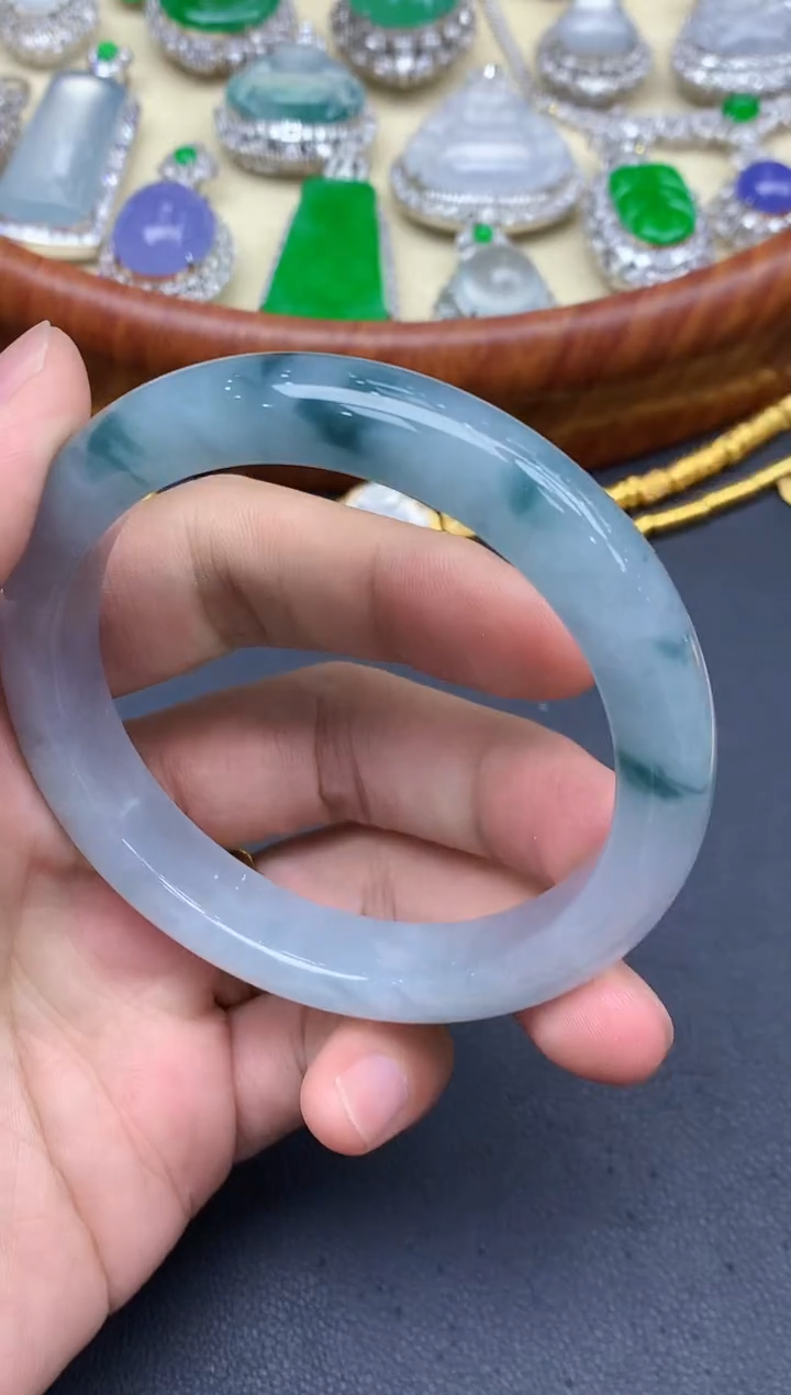 未镶嵌手镯翡翠392-中国好珍宝