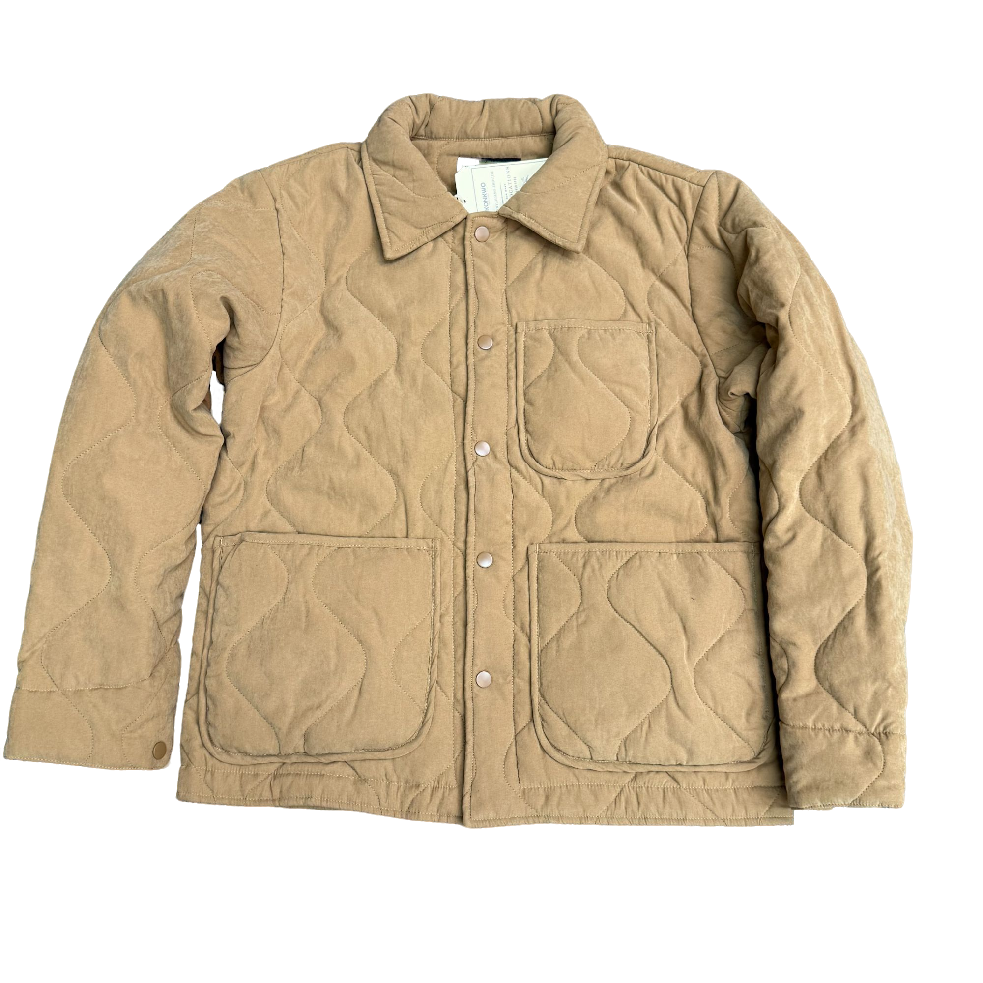 秋冬加厚男士方领棉袄 纯棉面料 柔软厚实 版型硬朗百搭耐看4701