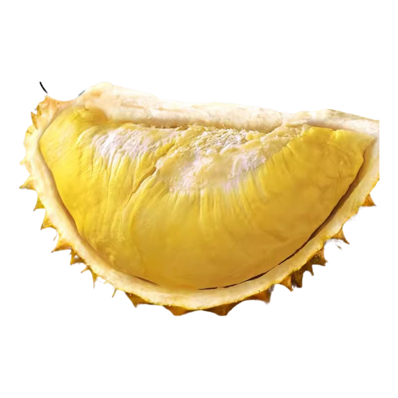 福利果，泰国树熟鲜金枕1.5斤纯肉，偏熟一点点，介意者慎拍，新鲜榴莲核小榴莲同城配金枕泰国