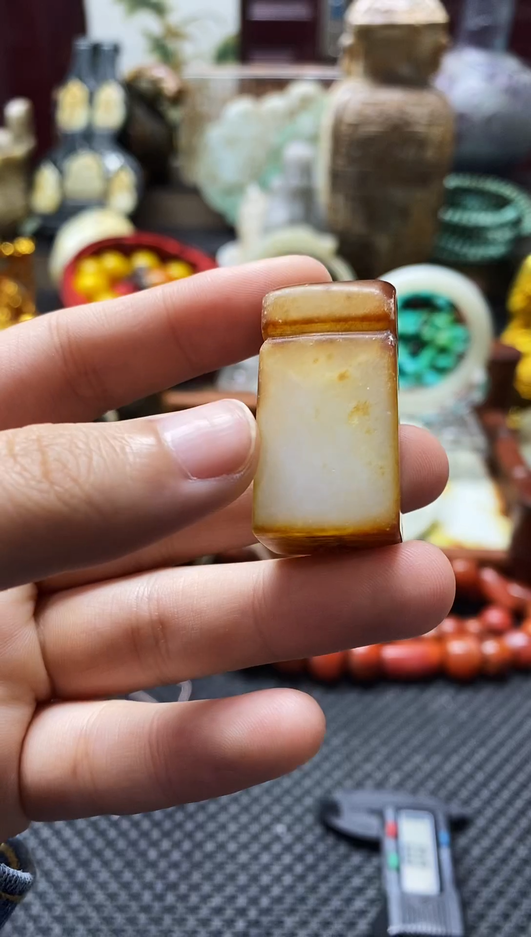 未镶嵌和田玉挂件印章