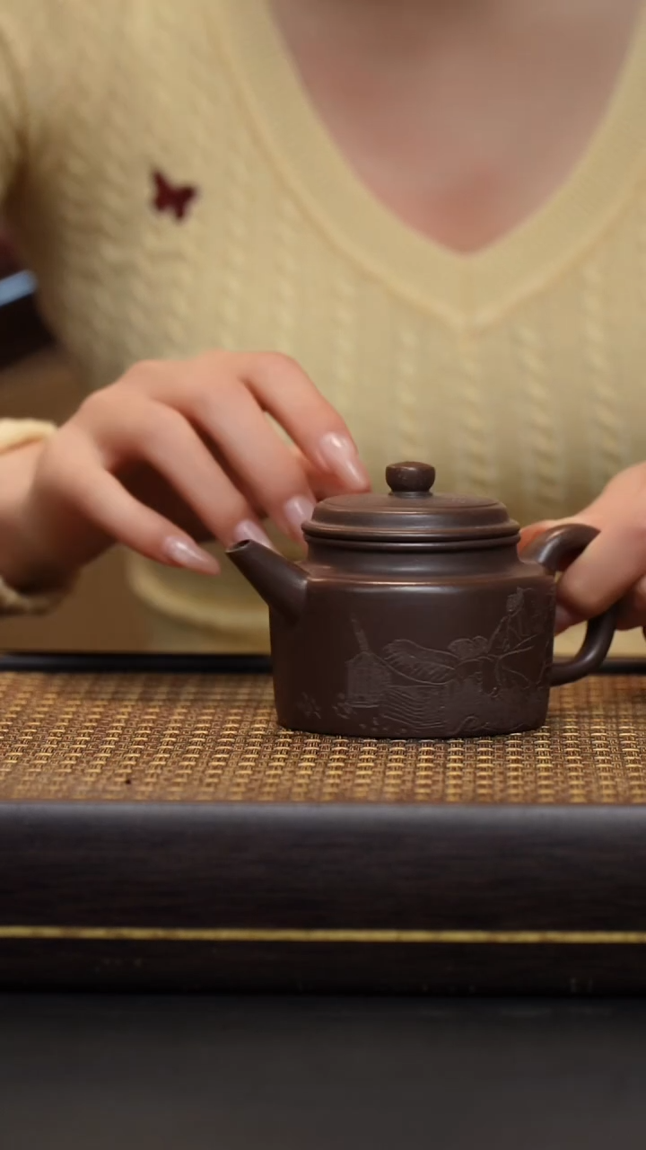 茶壶紫砂紫砂 德钟