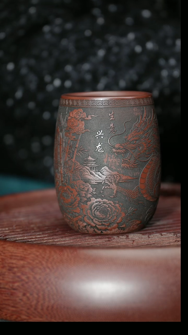 茶杯紫砂紫砂主人杯福利放漏