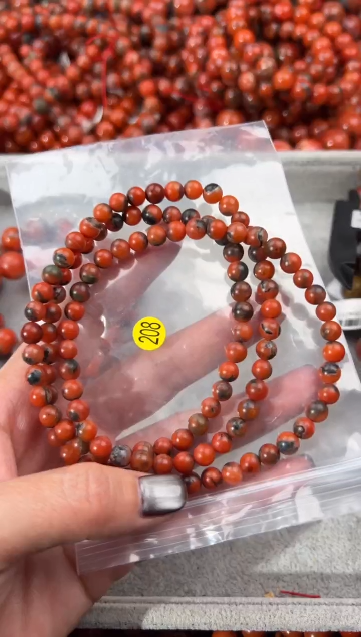 未镶嵌手串南红玛瑙6+