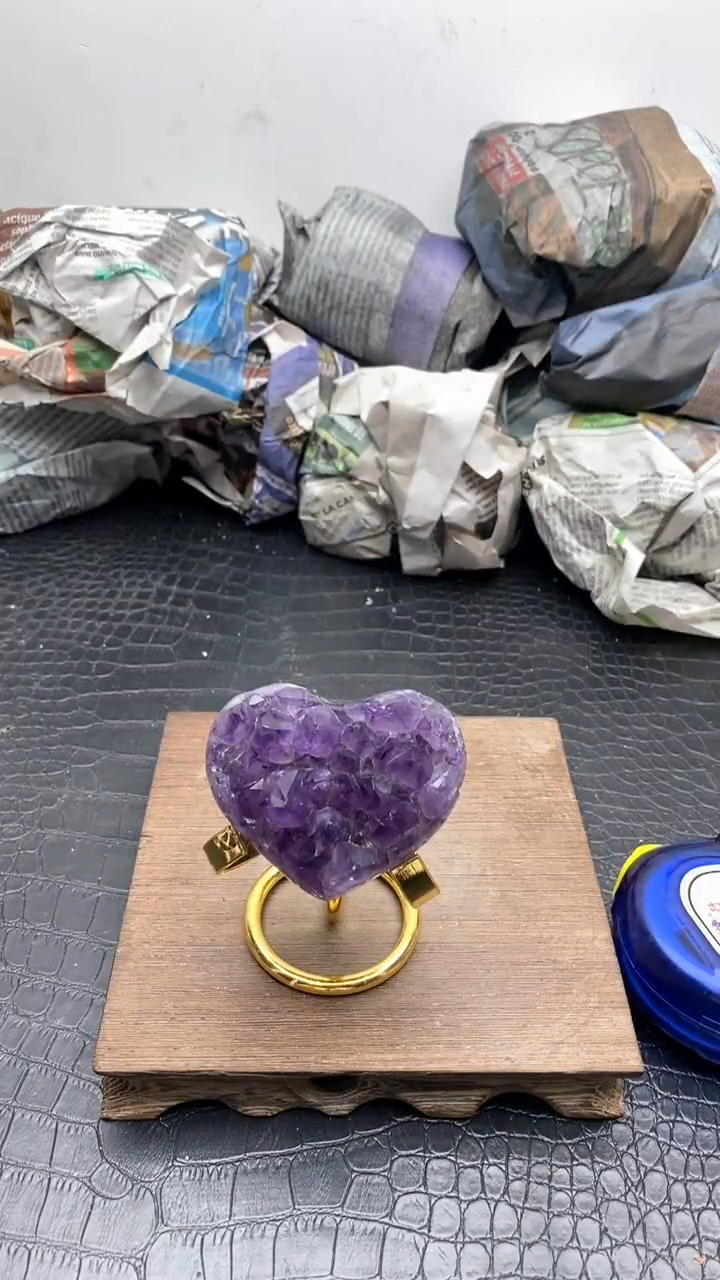 【闪购商品】紫晶1未镶嵌734号爱心