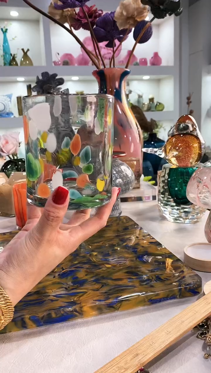 慕忆家手作琉璃花瓶