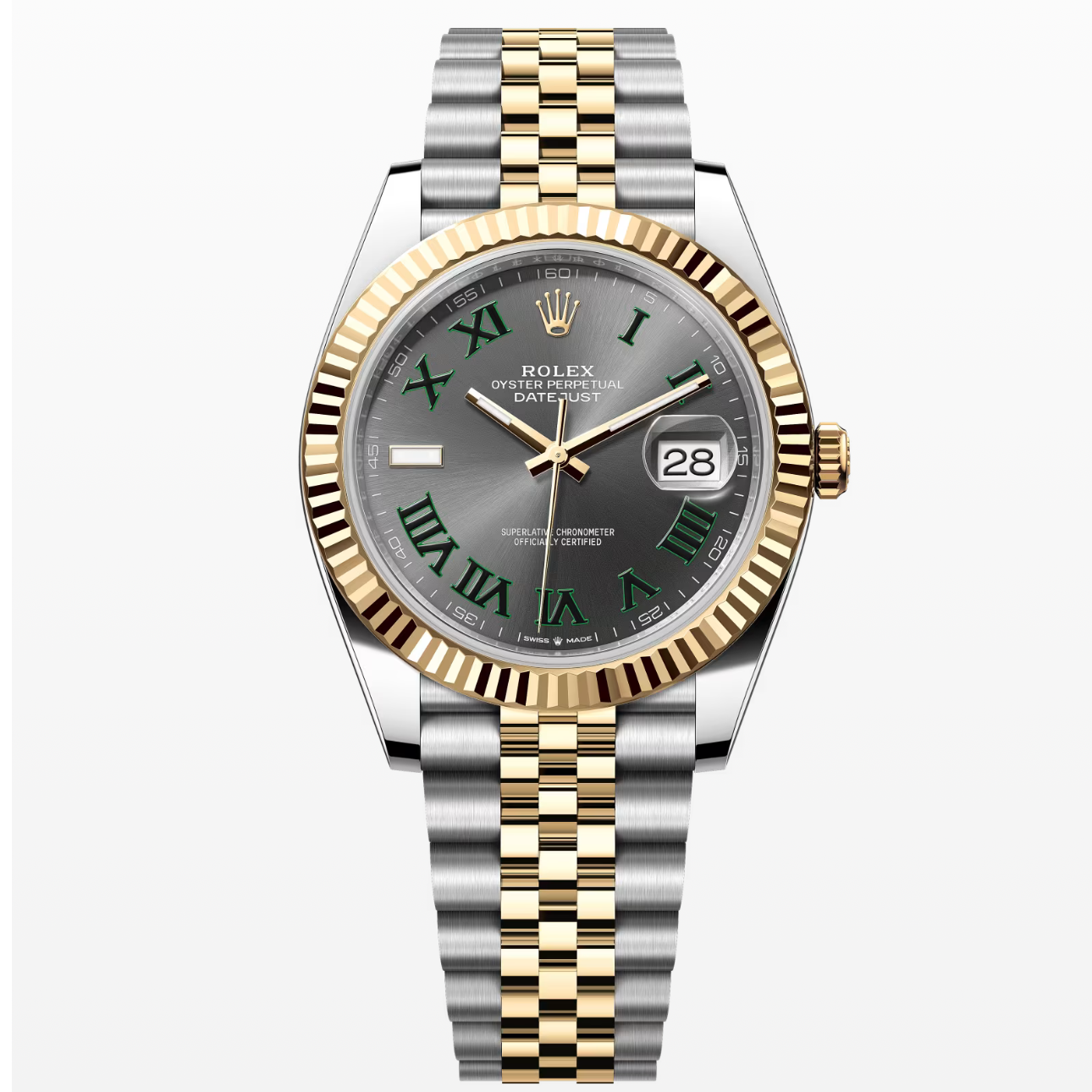 99新 Rolex/劳力士 绿萝日志型/自动机械男士/41mm/商务手表/全套