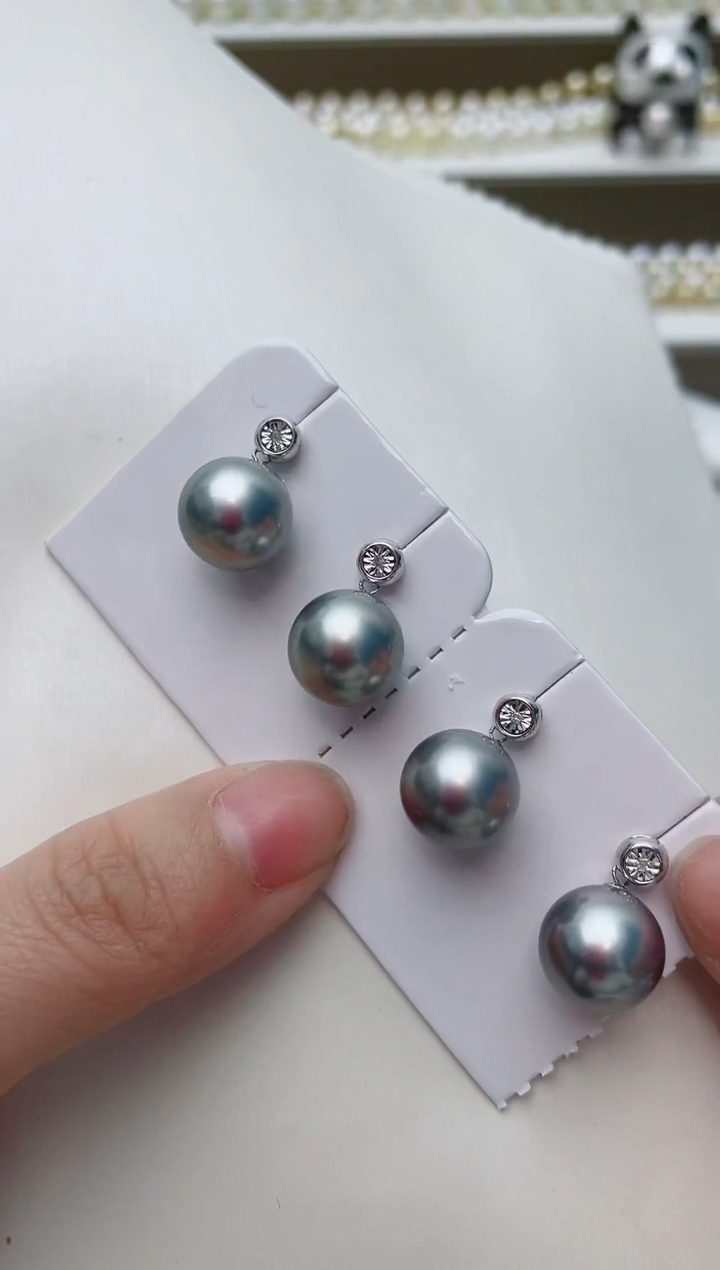 【闪购商品】海水珍珠耳饰18K金镶嵌A23商品多样性发其一