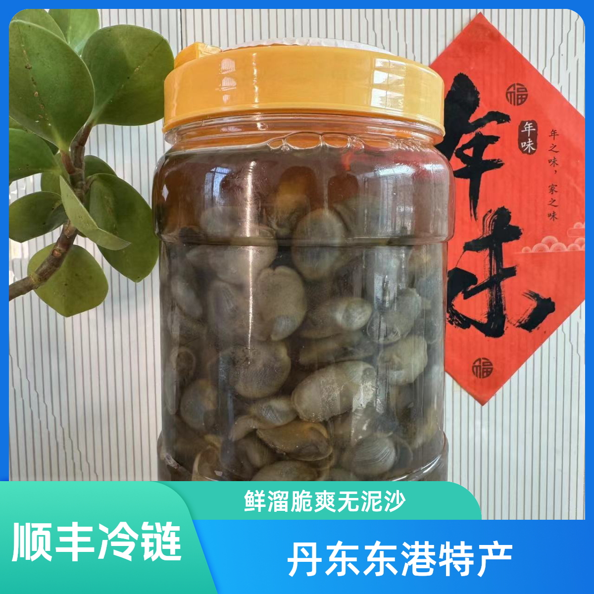 2.3斤天兴泥螺大号丹东东港特产开盖即食鲜美脆爽无沙腌制