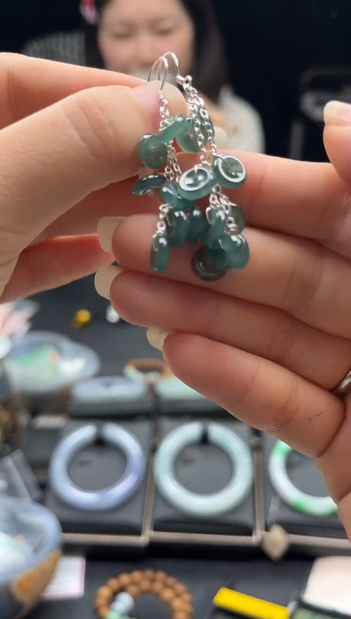 未镶嵌翡翠耳饰0635298220