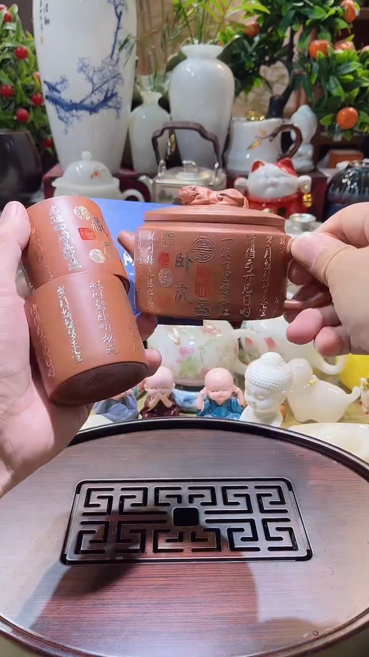 瓷片德艺茶器直播间@@紫砂309