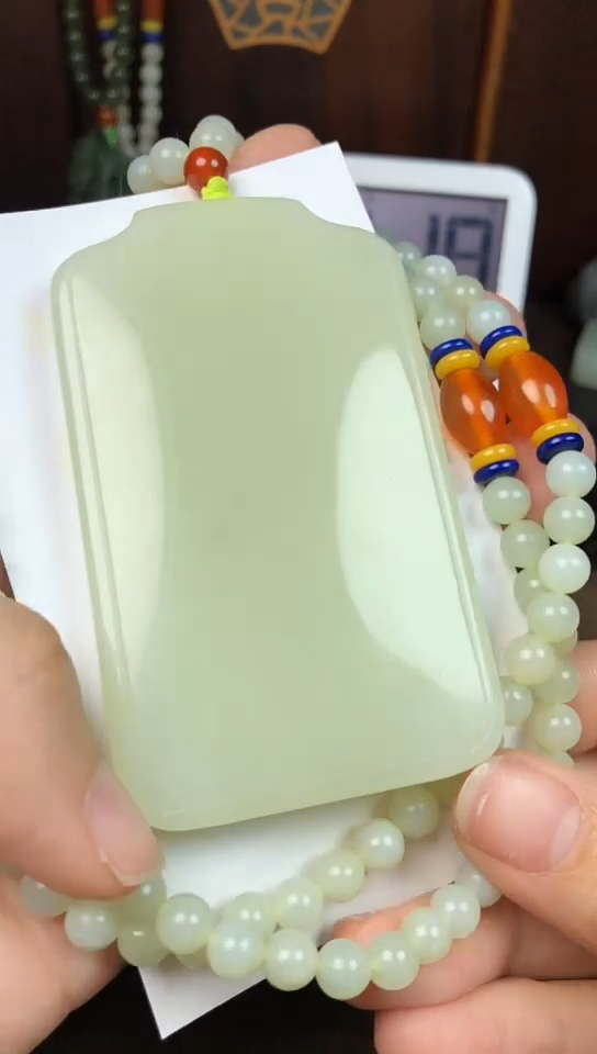 颈饰未镶嵌和田玉健*健哥