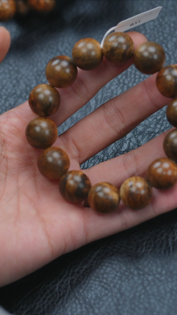 【闪购商品】沉香手串登流眉1.6大规格手串