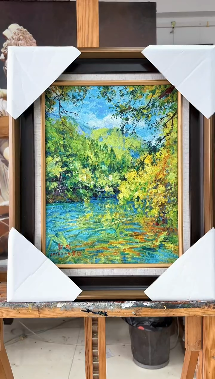 油画梁老师作品分享