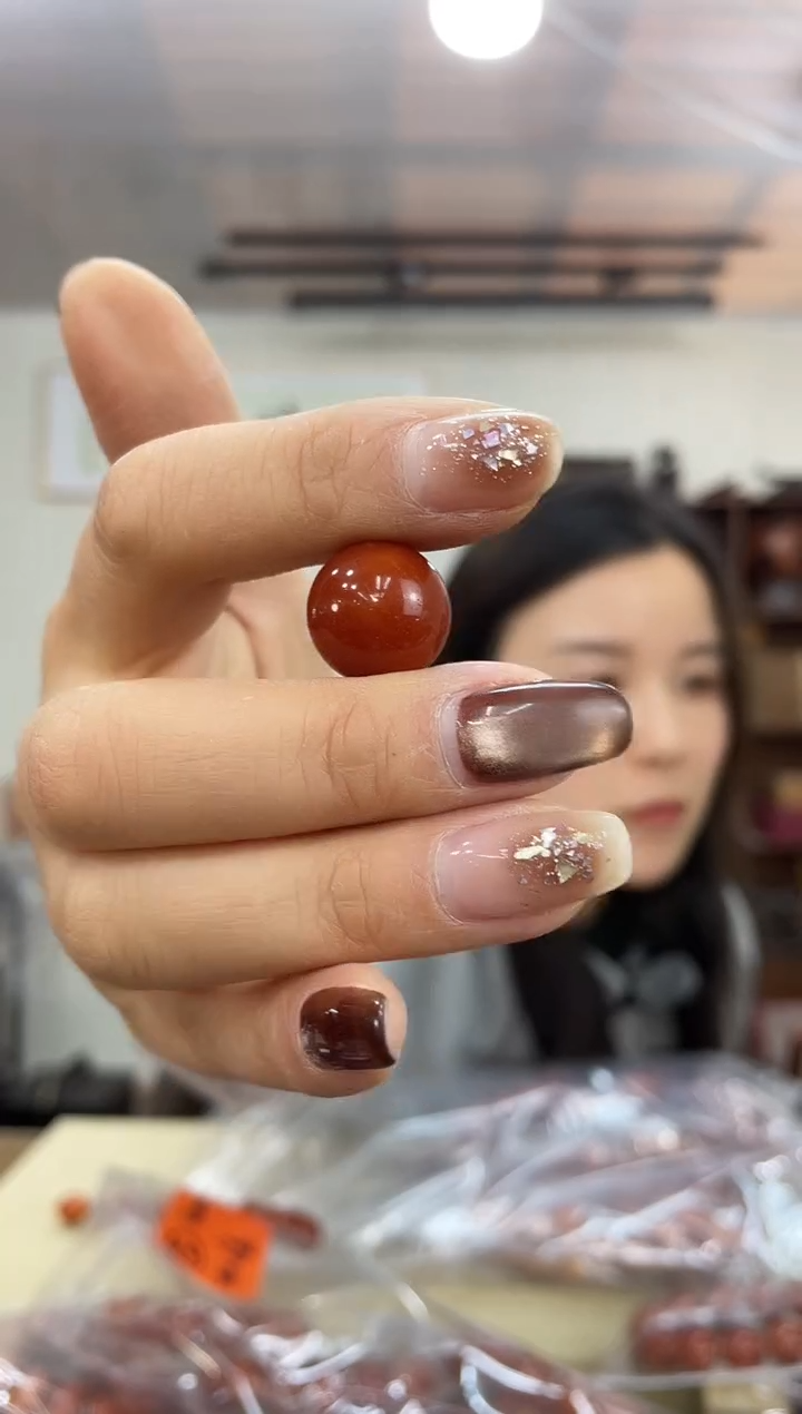 乌木类223蜜拉1.5单颗珠子木木木 