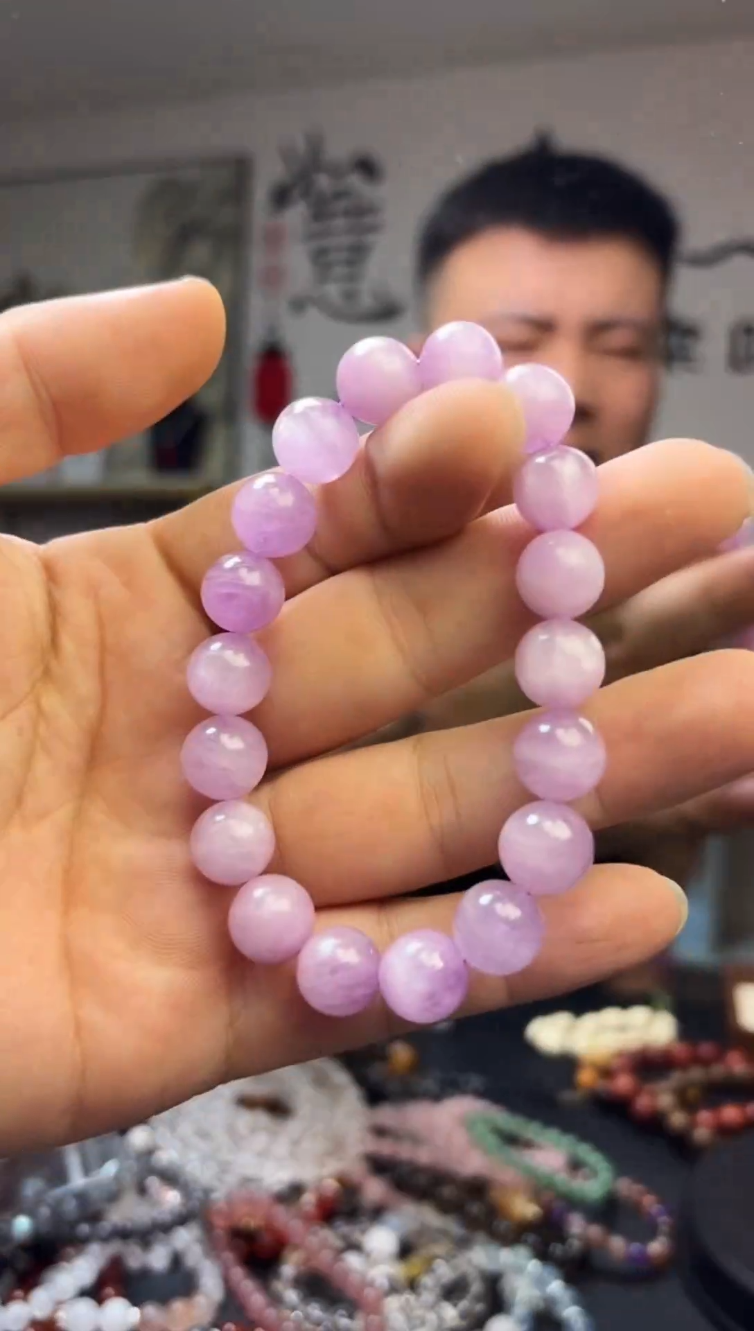 未镶嵌手链水晶手串