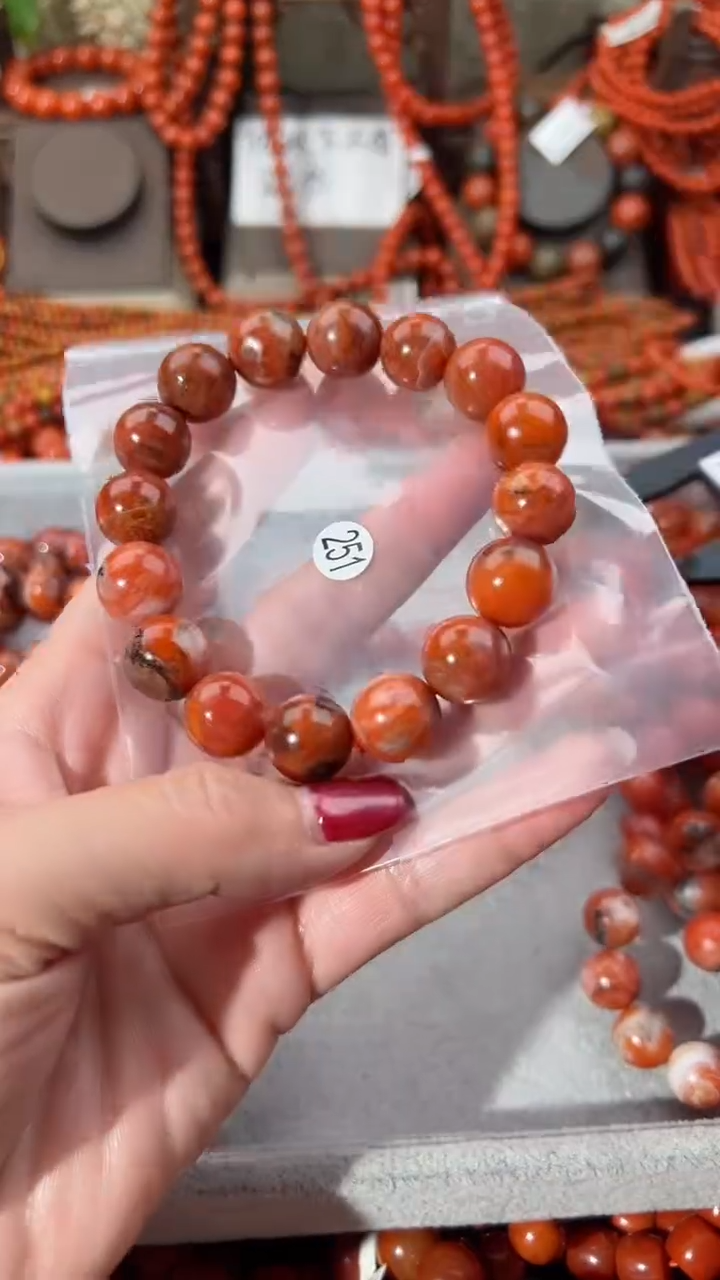 【闪购商品】南红玛瑙手串未镶嵌13