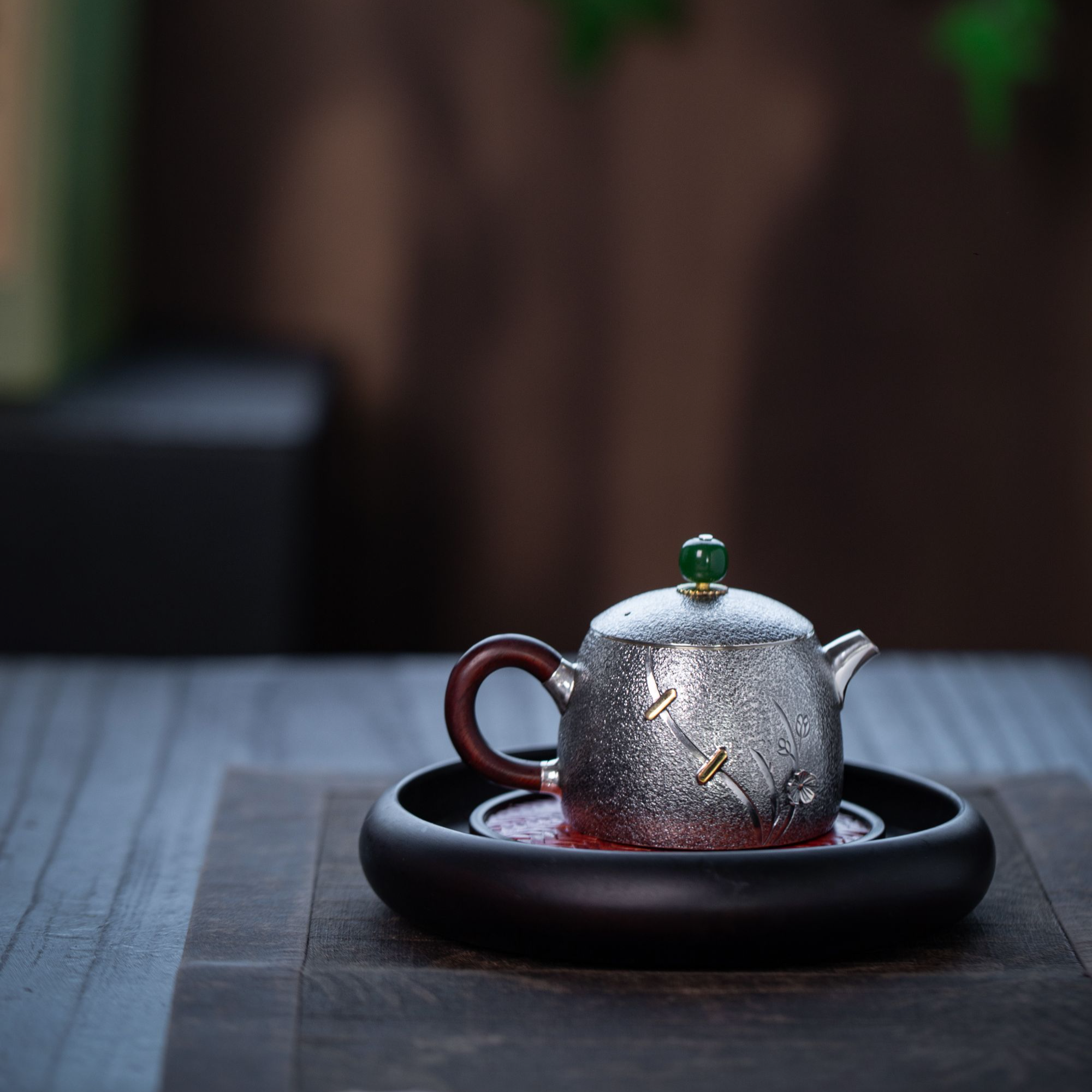 【大促】壶尔摩斯《兰香》手工茶壶高端茶器设计感115g150cc足银999