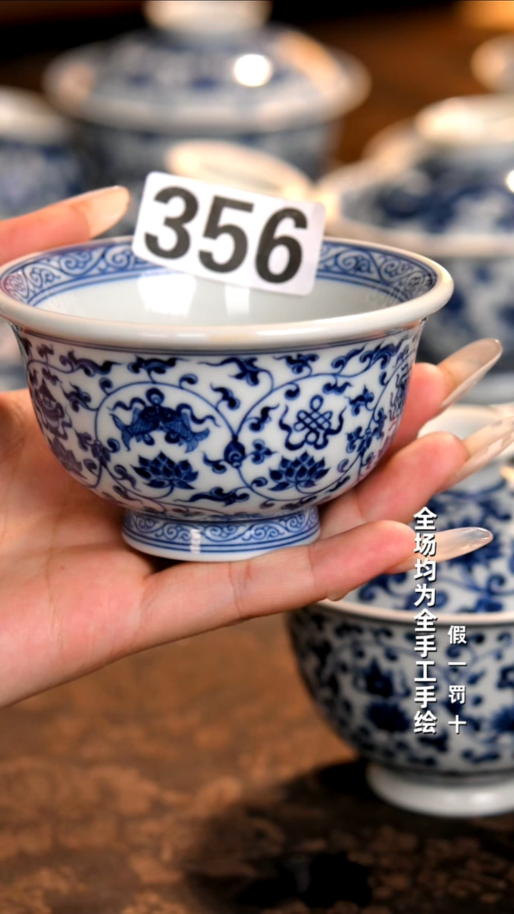 景德镇纯手工柴窑茶具