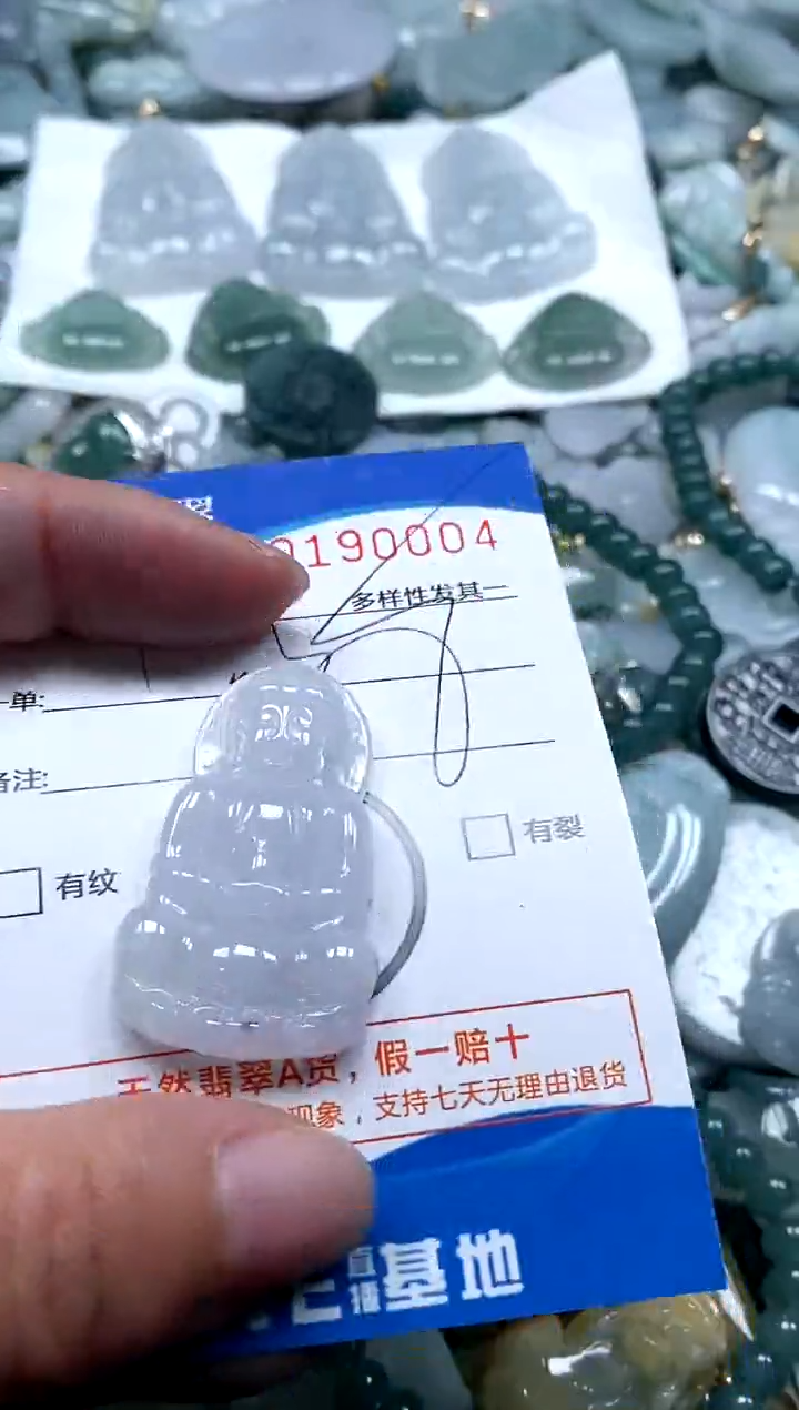 【闪购商品】翡翠颈饰未镶嵌闪购商品0190004