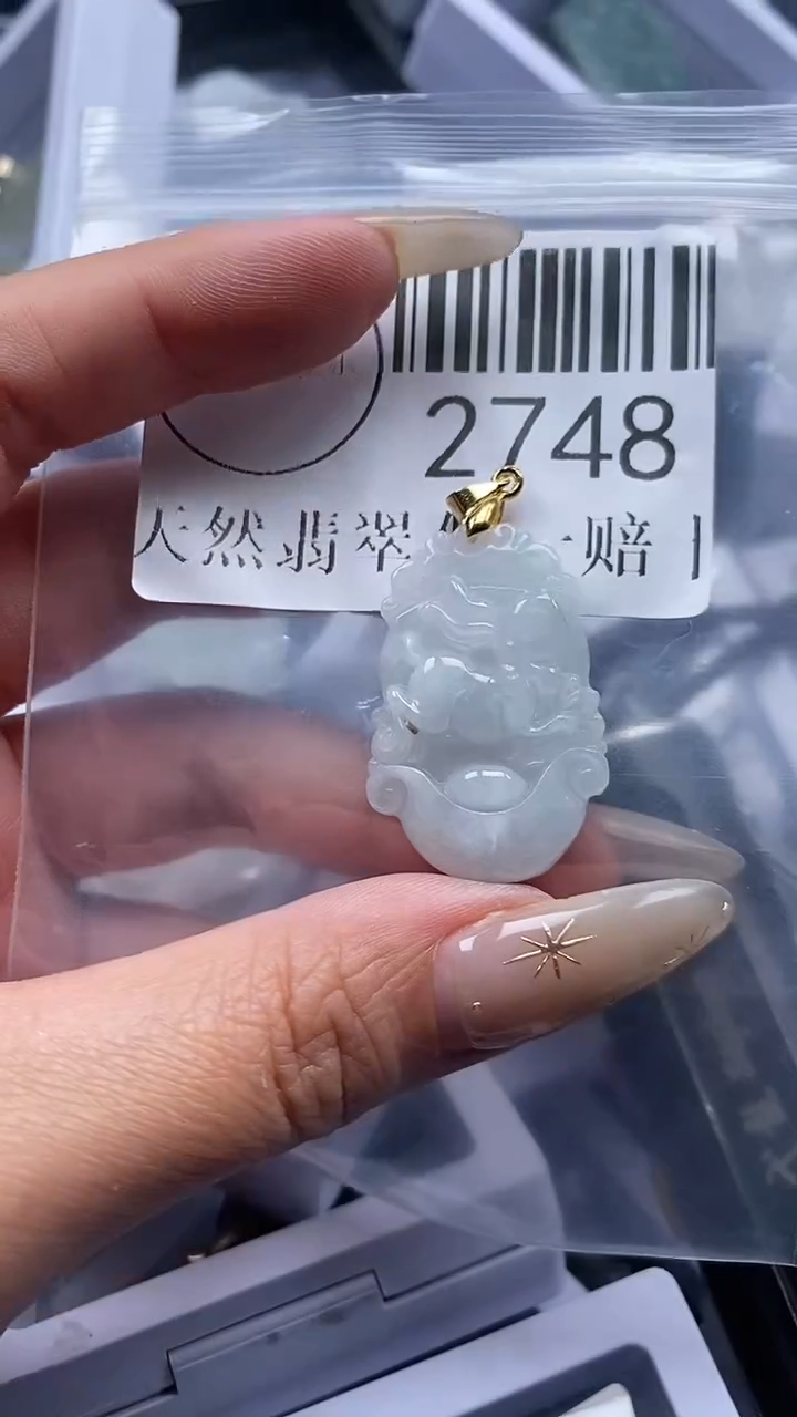 颈饰未镶嵌翡翠2748