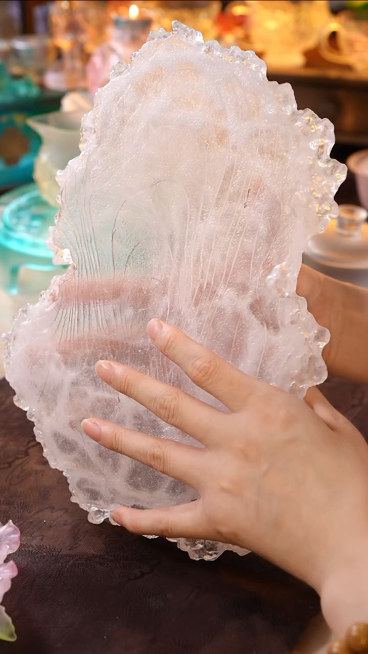 手工艺品琉璃F*j树魂壶承