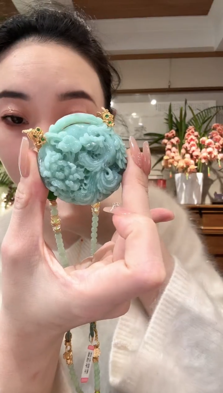 【闪购商品】翡翠颈饰未镶嵌国风