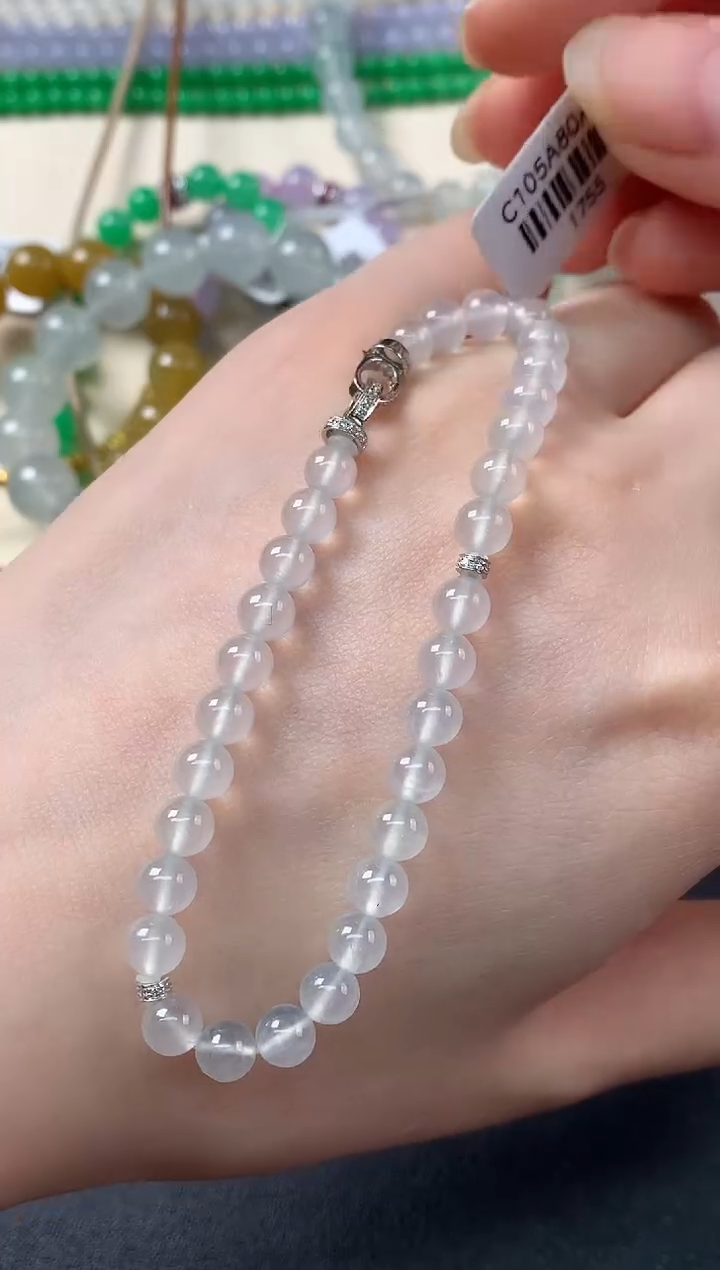 未镶嵌手串翡翠D294|19800