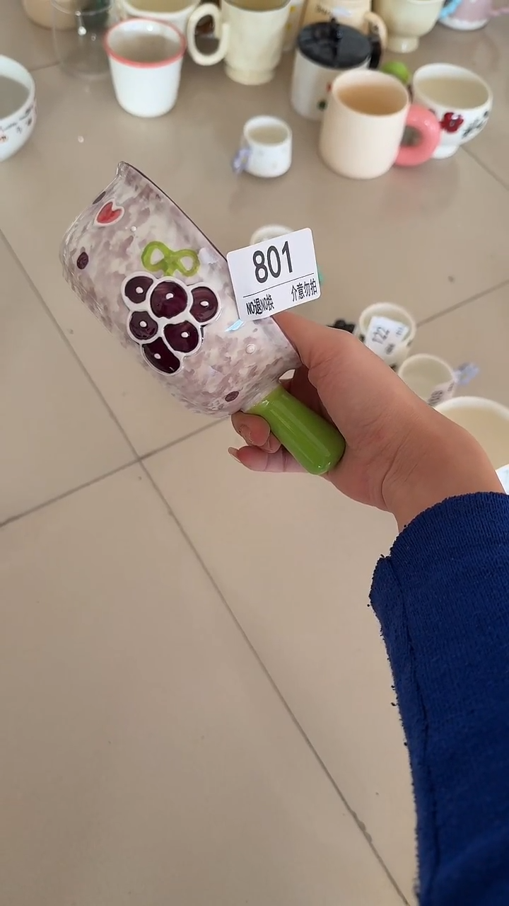 陶瓷手柄款微瑕四单包邮801