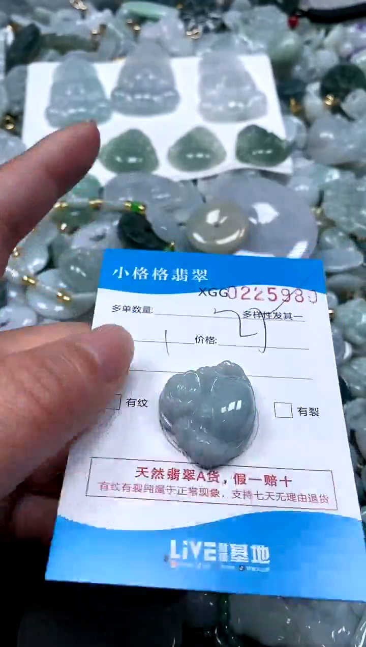 【闪购商品】翡翠颈饰未镶嵌闪购商品0225980