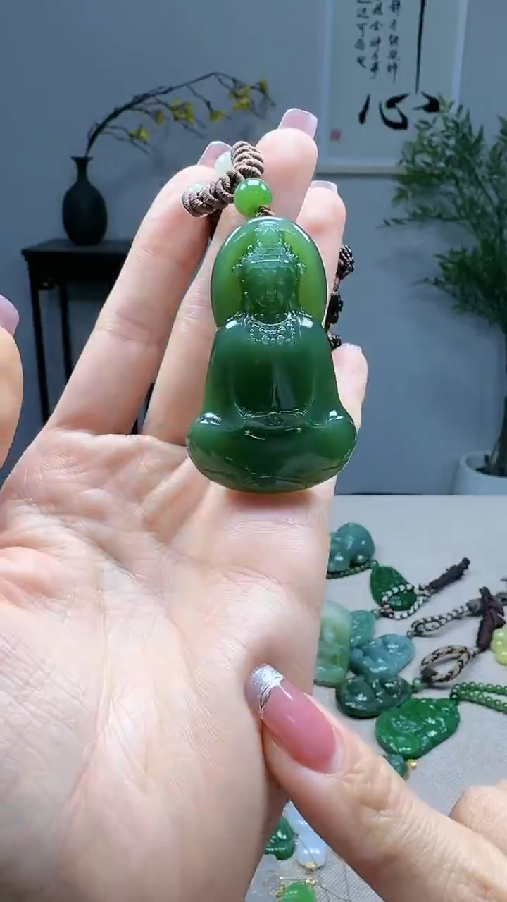 未镶嵌和田玉挂件1