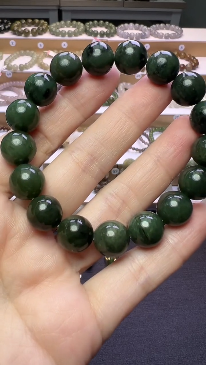 颈饰未镶嵌和田玉227号链接卡12mm