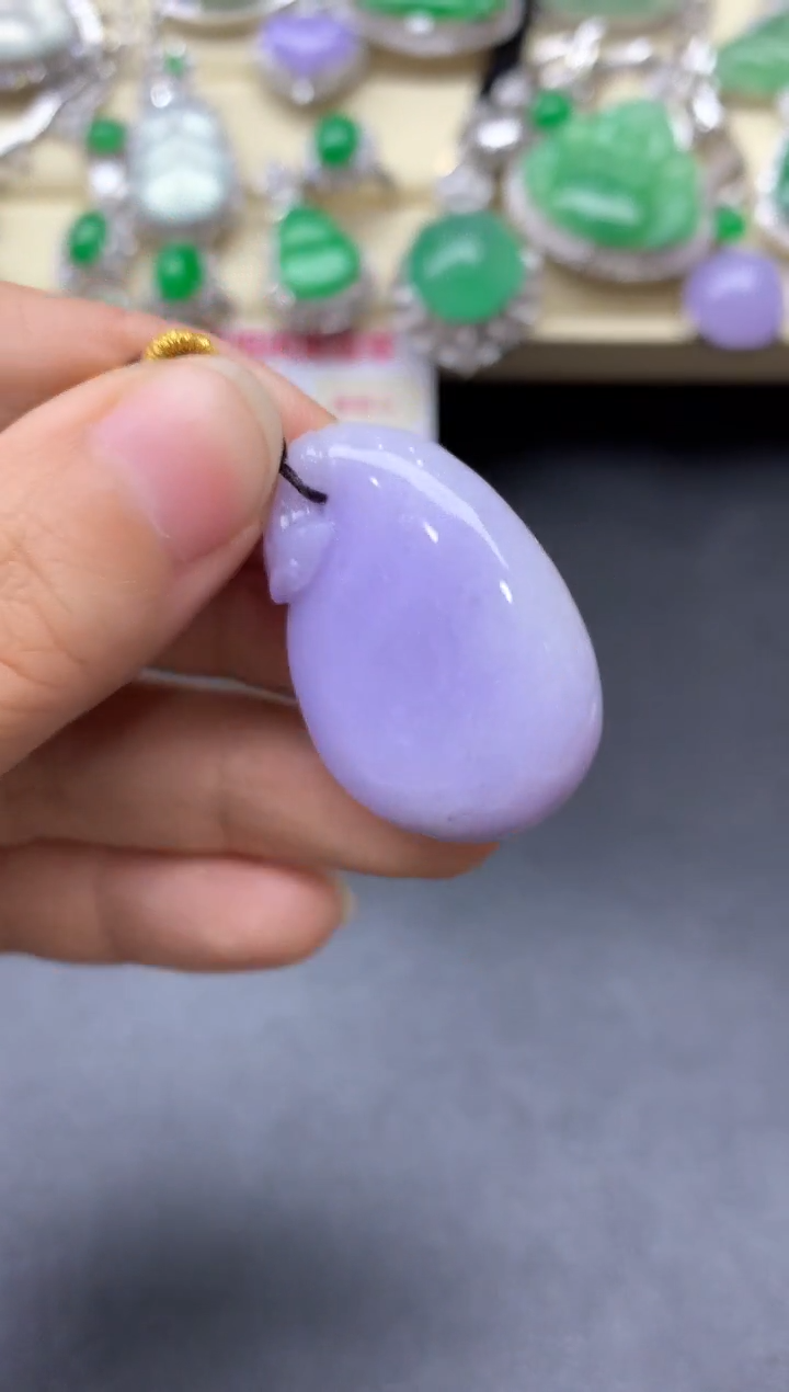 颈饰未镶嵌翡翠453-中国好珍宝