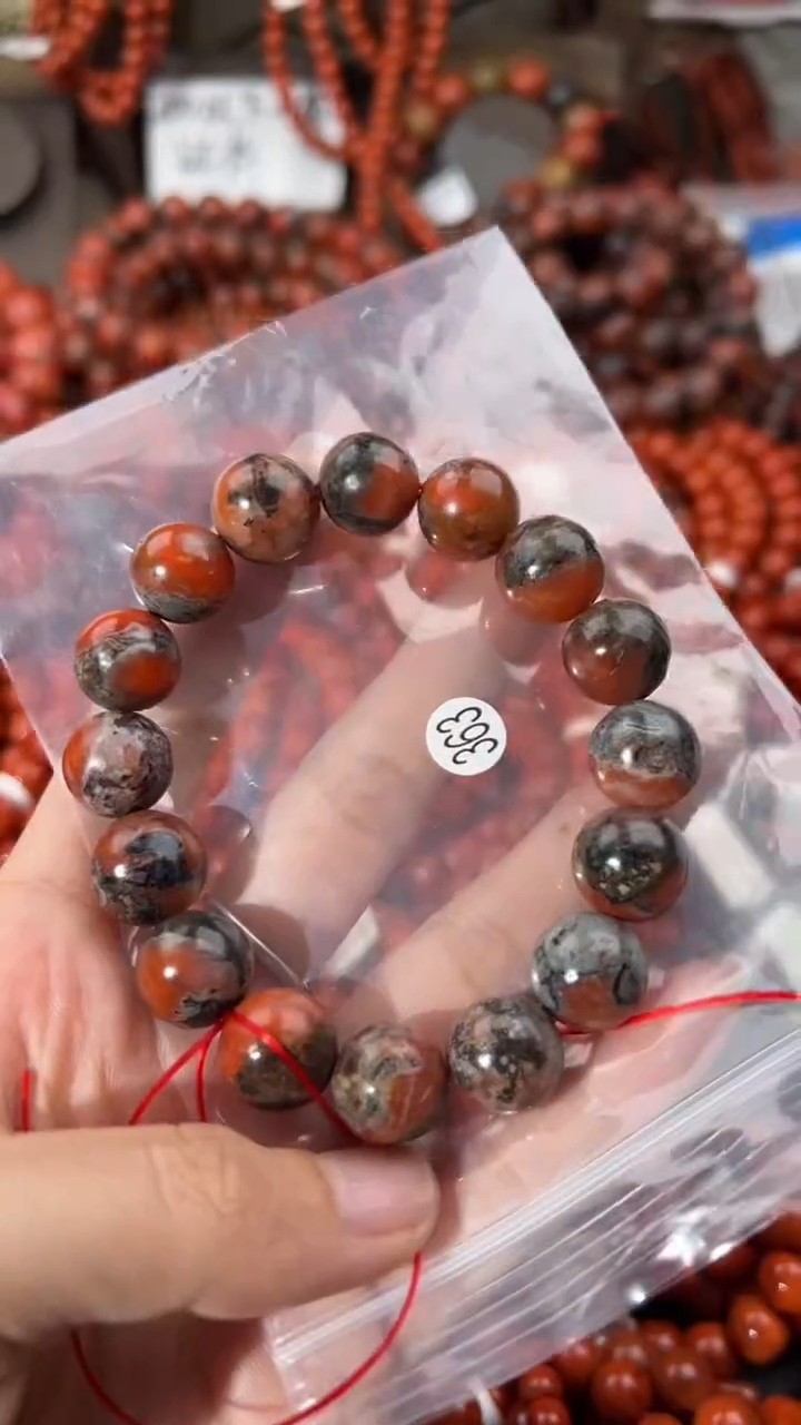 南红玛瑙手串未镶嵌13