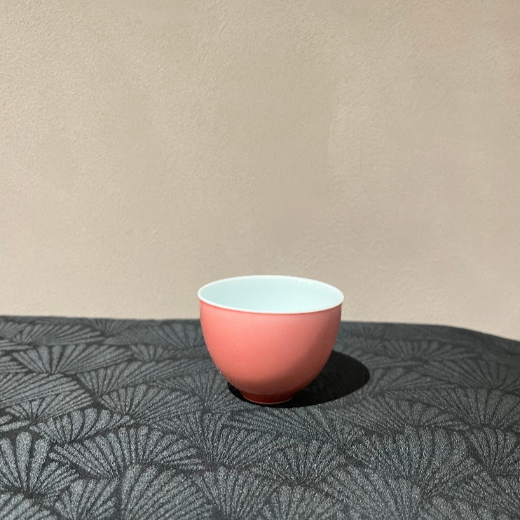 【非遗好物】素和-豇豆红贵妃杯