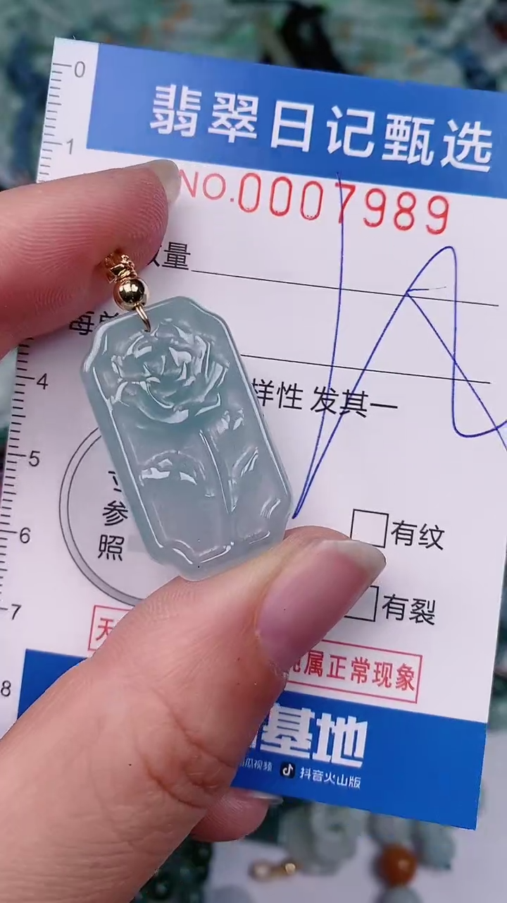【闪购商品】翡翠颈饰未镶嵌00007989