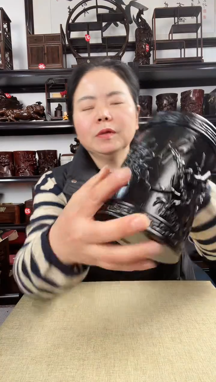 木912瑕疵老李红木工艺品