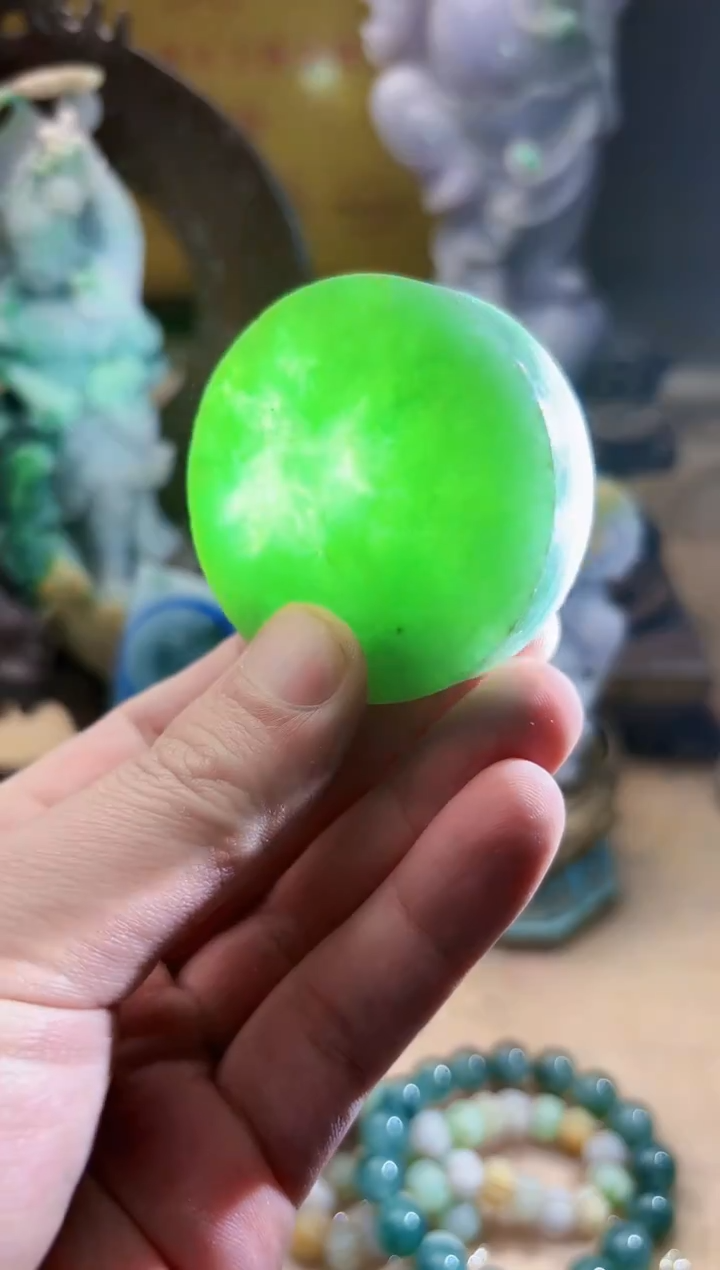 未镶嵌挂件翡翠A货张麦9529