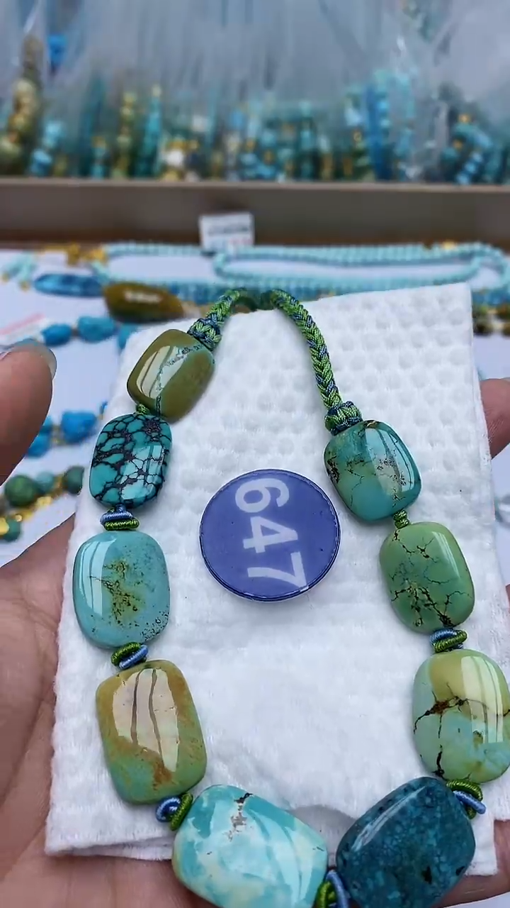 【闪购商品】绿松石项链未镶嵌647