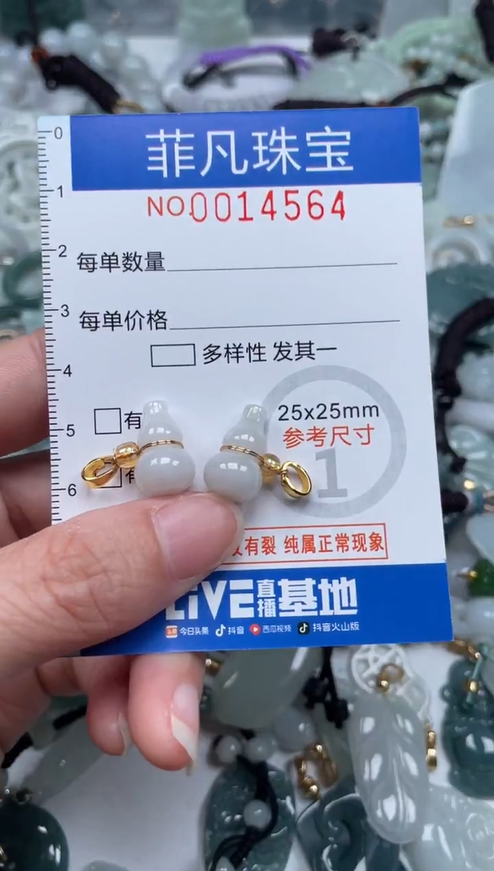 颈饰未镶嵌翡翠14564