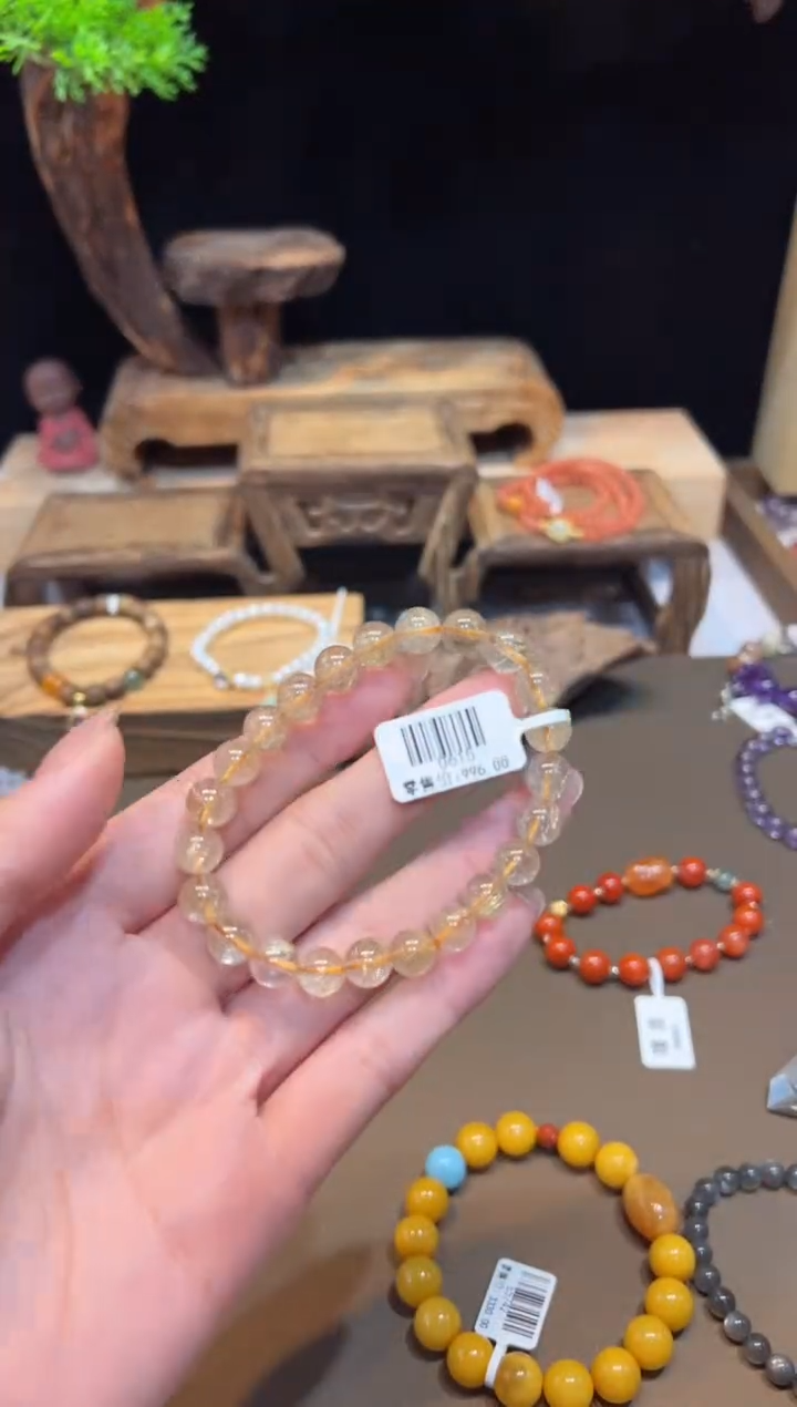 水晶手链未镶嵌手饰@@0615