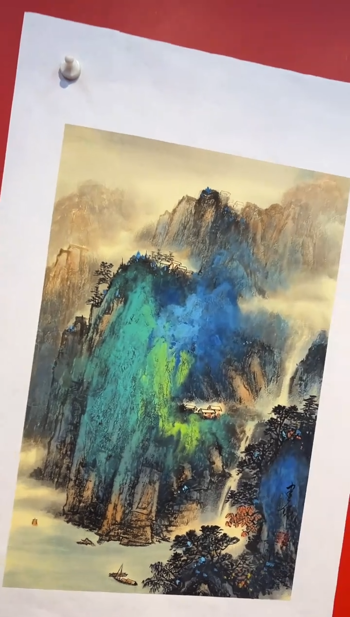 国画张建伟老师国画作品