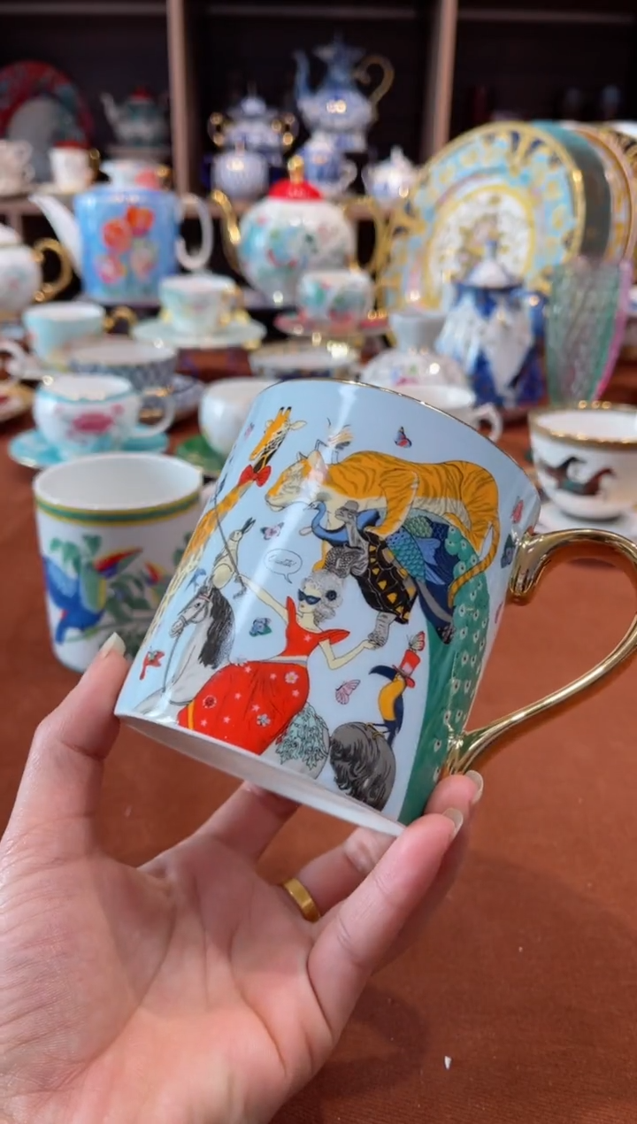 【闪购商品】瓷片马戏团马克杯·······