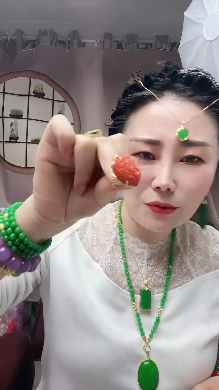 【闪购商品】查罗石戒指14K金镶嵌78号